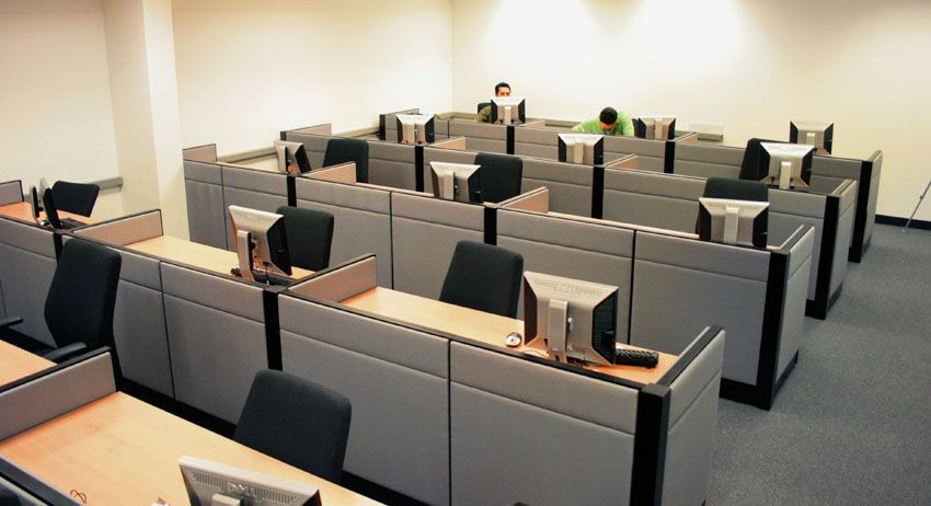 Galería de Área de trabajo Linea Stigma panel bajo "open office"