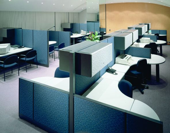 Galería de Módulo de trabajo alturas mixtas co-work, espacios compartidos