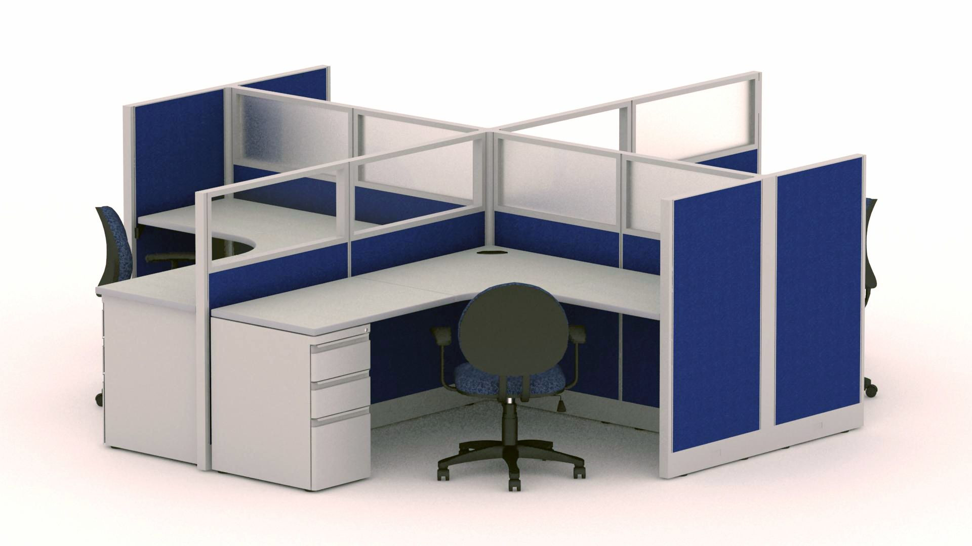 Galería de Módulo para 4 personas con paneles mixtos (segmento superior en cristal)