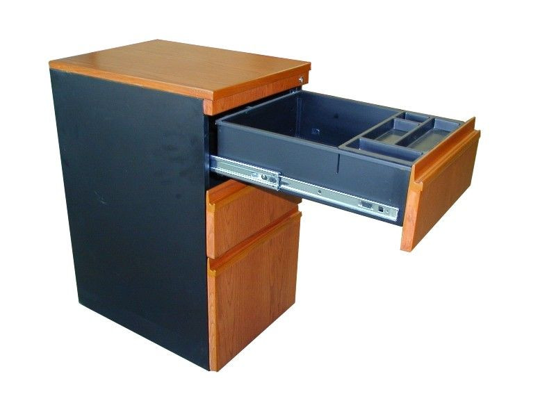 Galería de Cajonera dos cajones papeleros, un cajón de archivo - Línea Plus