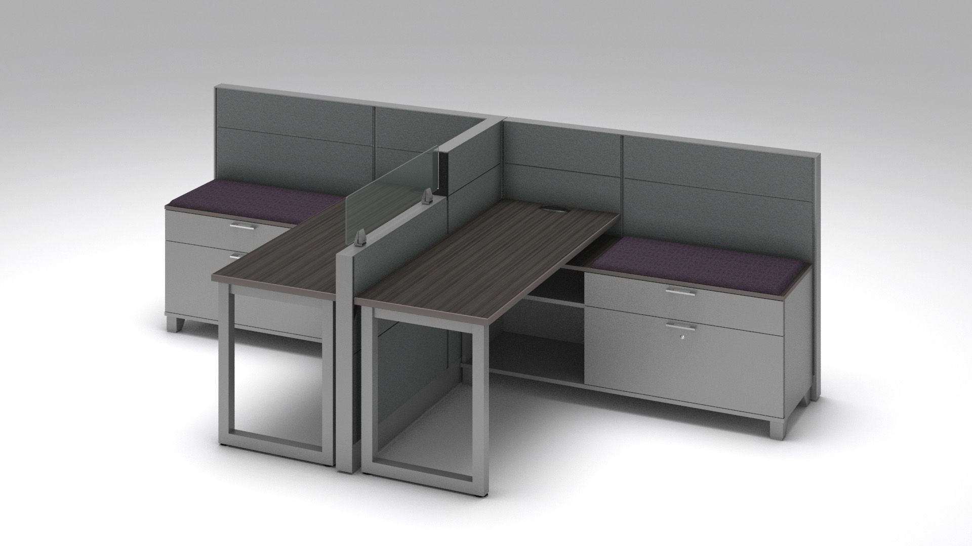 Galería de Módulo de Trabajo para 2 personas