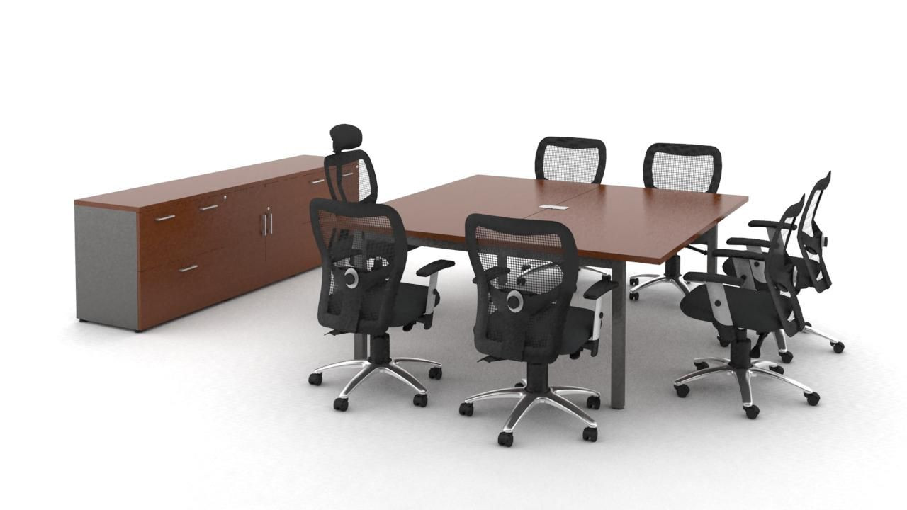 Galería de Mesa de Juntas con Credenza