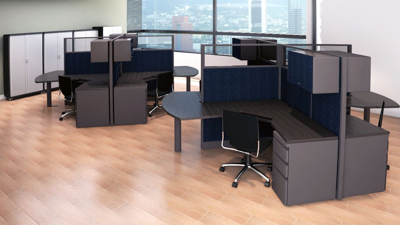 Galería de Módulo para 3 personas con cubiertas compartidas