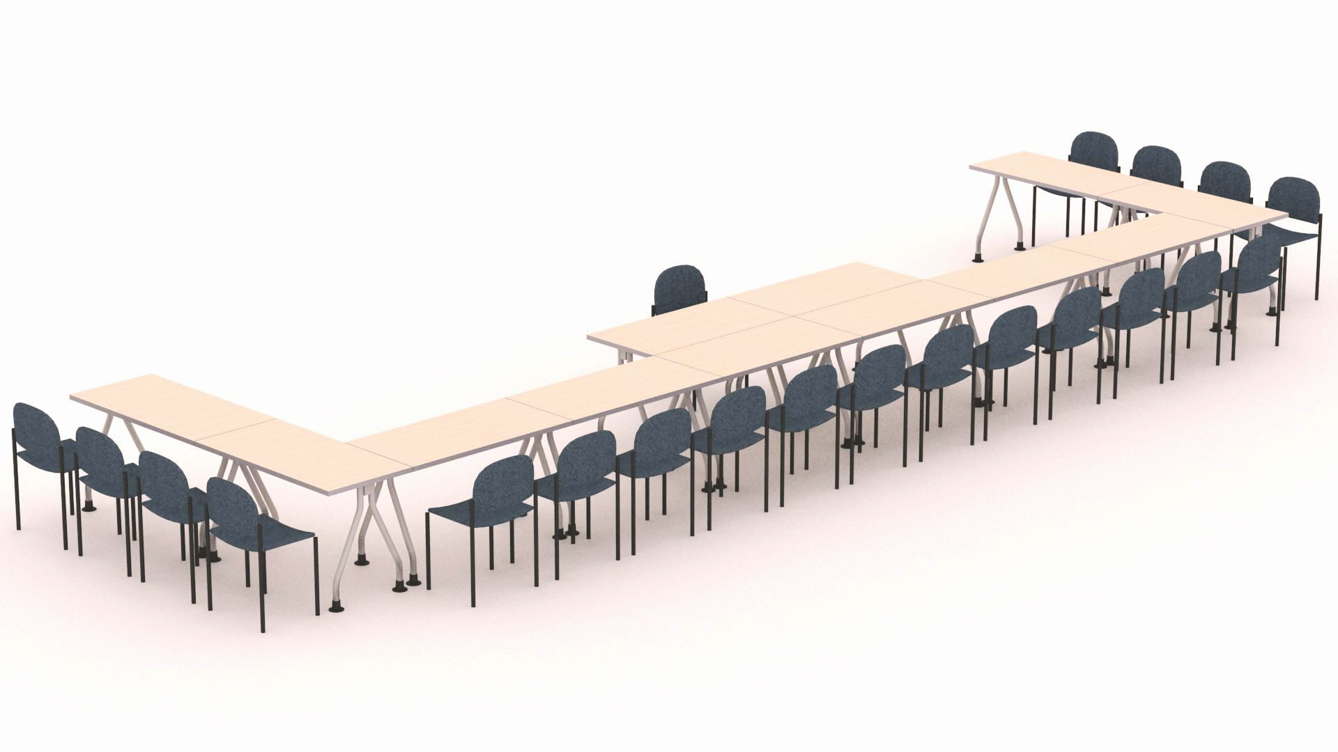 Galería de Mesas modulares para Capacitación - Juntas - Reconfigurable Línea MT